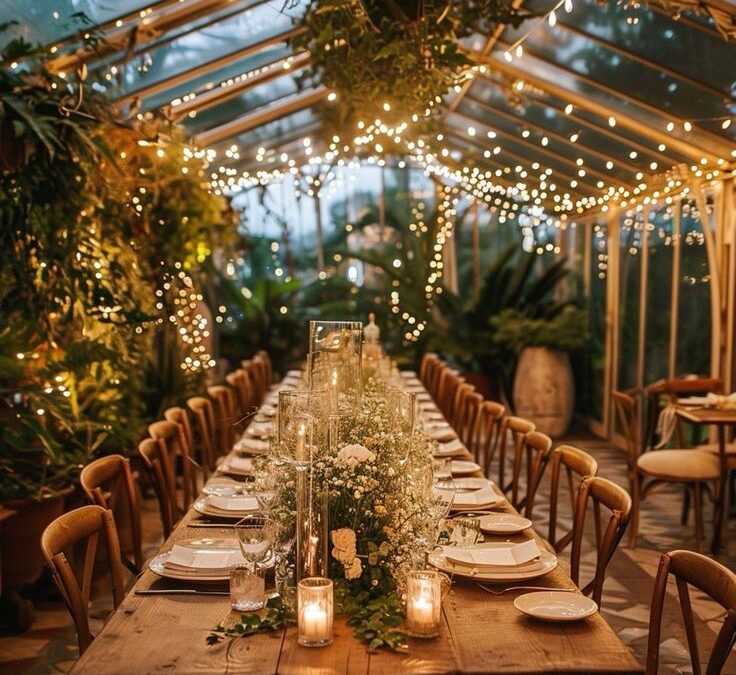 Iluminación para tu recepción: 3 ideas deslumbrantes